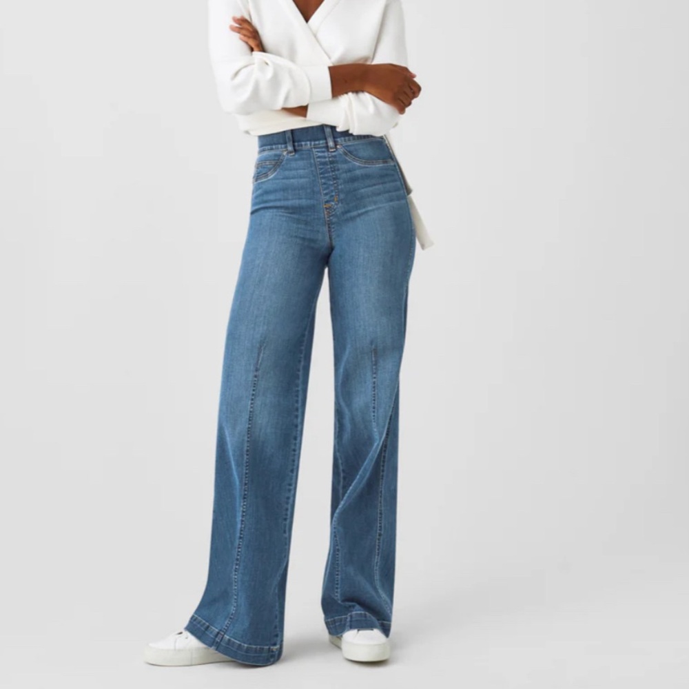 Spans Wide Leg Trouser Jean